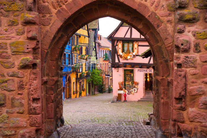 Weihnachten in Riquewihr im Elsass patrimoine alsace